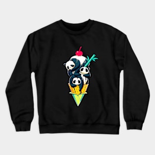 Panda Ice Cream Crewneck Sweatshirt